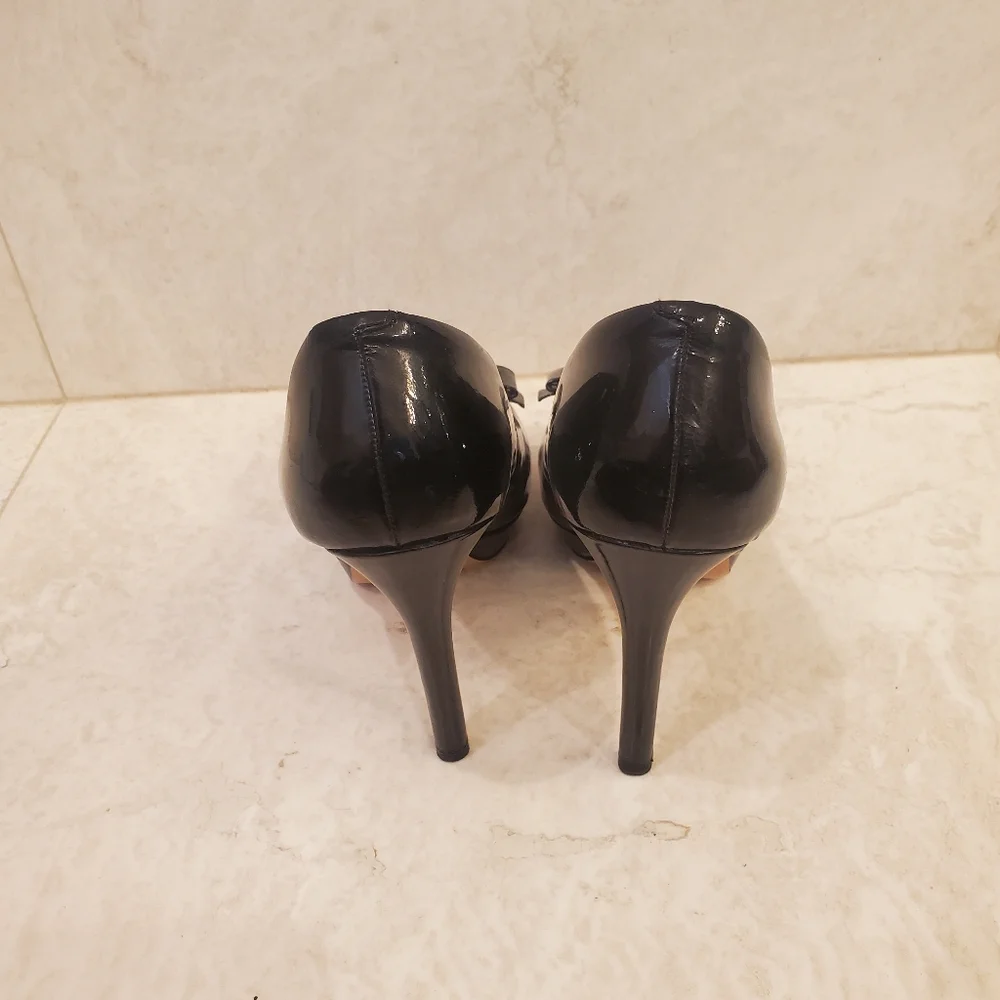 Coach Scarlet Heels, Size 6, Black - Picture 4 of 6